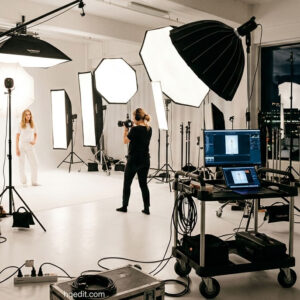 Fotostudie med Fotograf